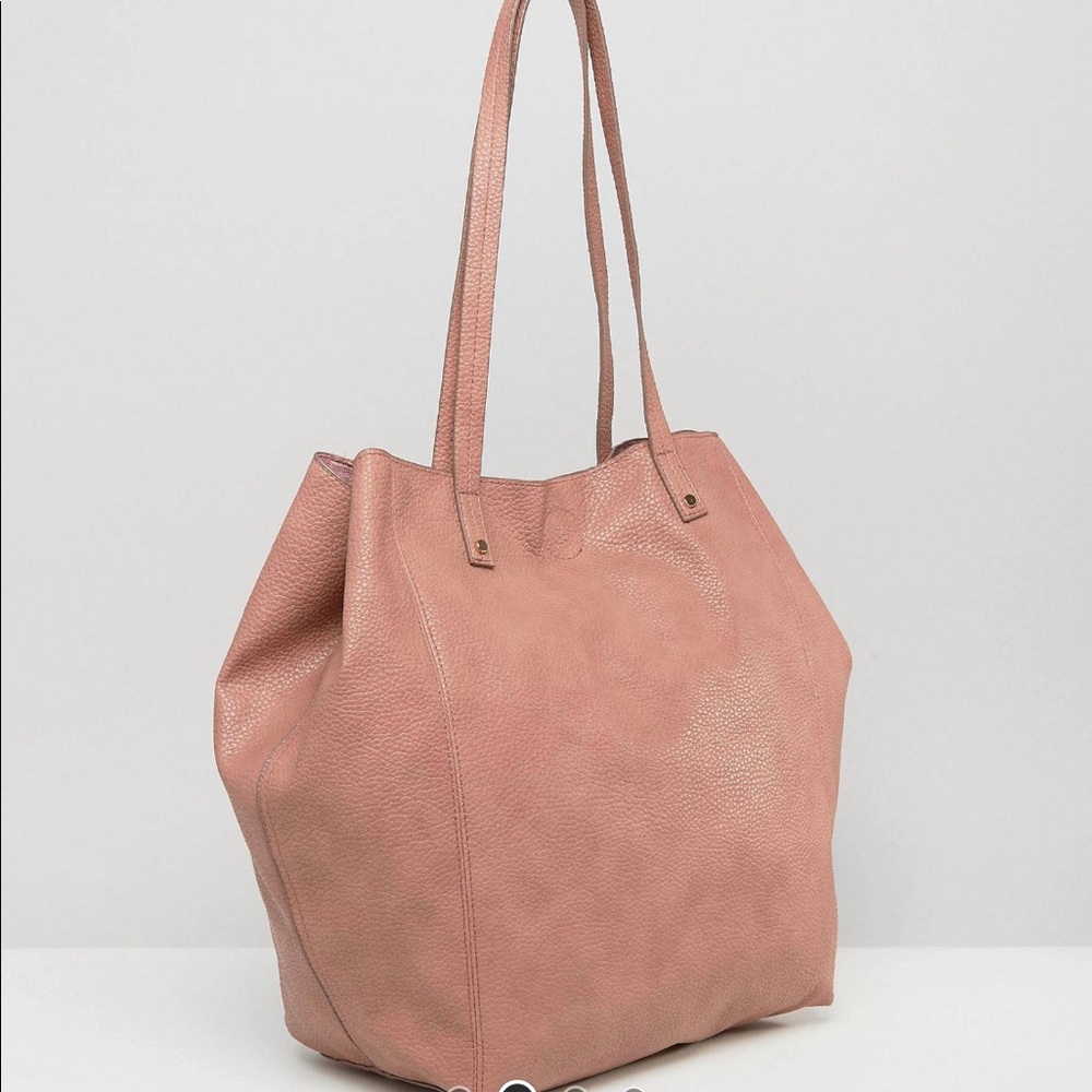 ASOS Pink Soft Shopper Bag